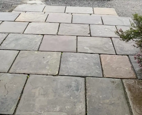 Coursed Reclaimed Yorkstone Paving 1 - Yorkstone Dealer Coursed Reclaimed Yorkstone Paving 1