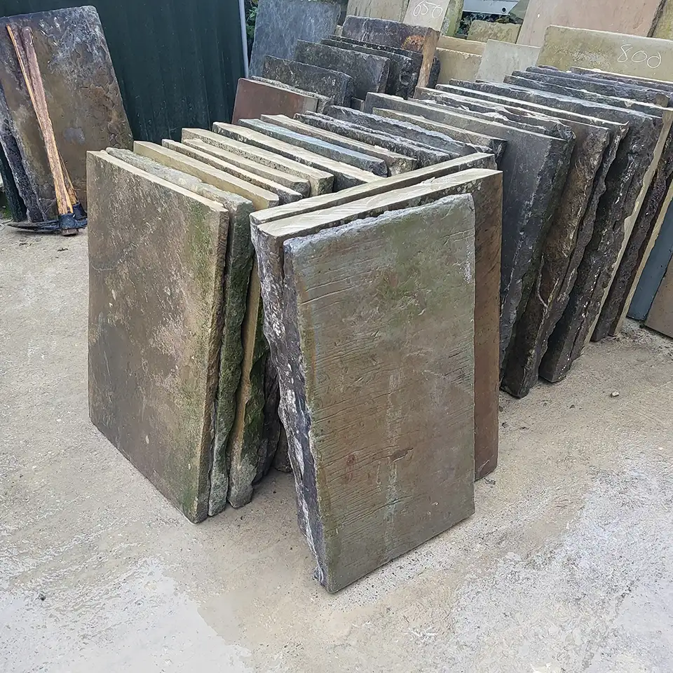 Coursed Reclaimed Yorkstone Paving 7 - Yorkstone Dealer Coursed Reclaimed Yorkstone Paving 7