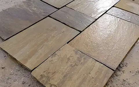 Buff Riven Slabs